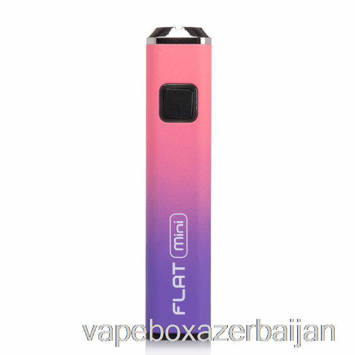 Vape Azerbaijan Yocan FLAT MINI 400mAh Battery Purple Pink